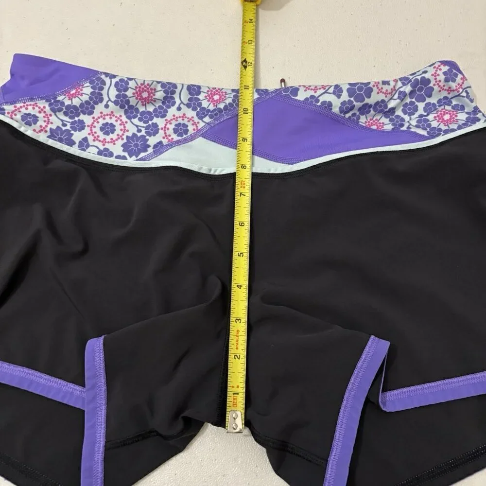 lululemon groovy run shorts Women 8 Lined Fast Dry Has Pocket